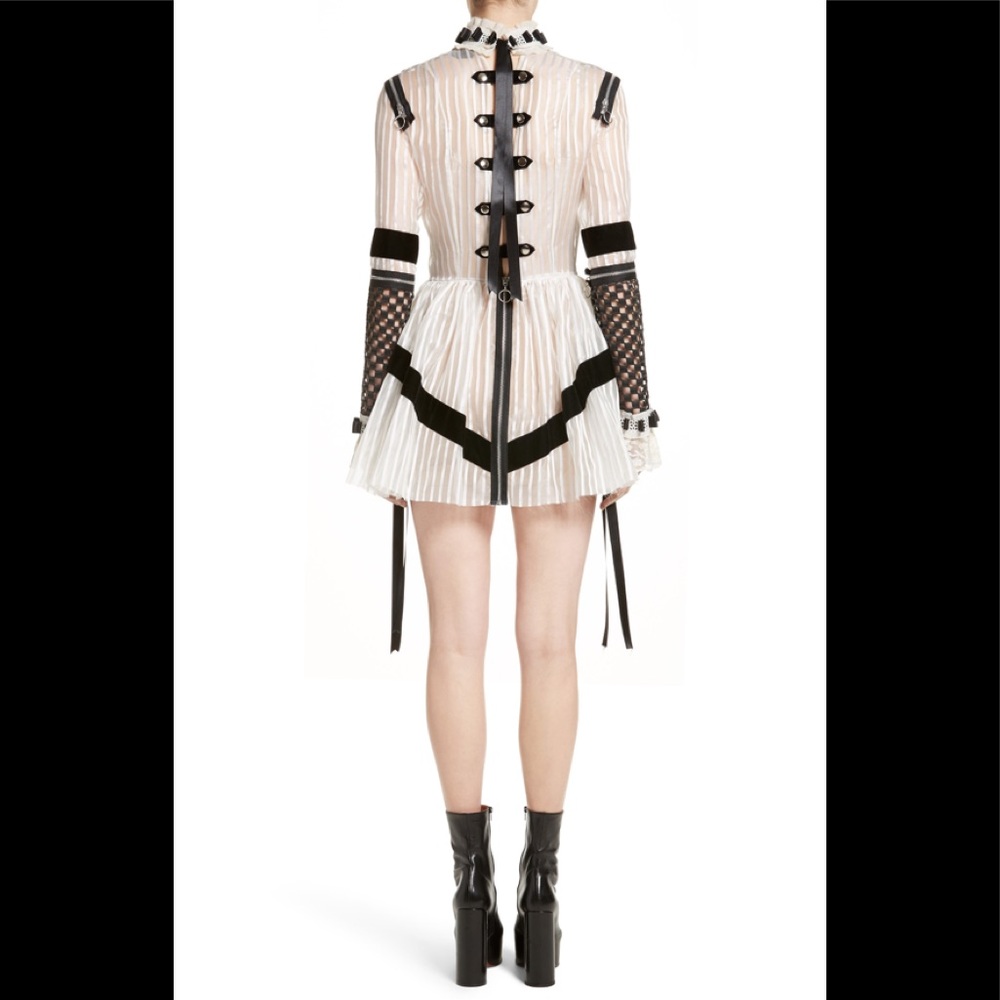 SOLD Dilara Findikoglu Silk Gothic Victorian Dress - Picture 2 of 8